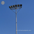 25m 30m tipo Q235/SS400 Galvanized High Mast Luck Pole